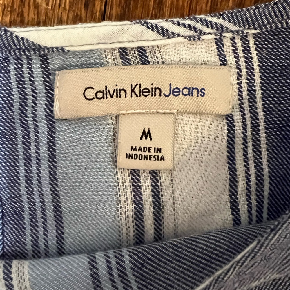 Calvin Klein Stripped Shirt - Picture 3 of 3